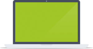 flat macbook clipart