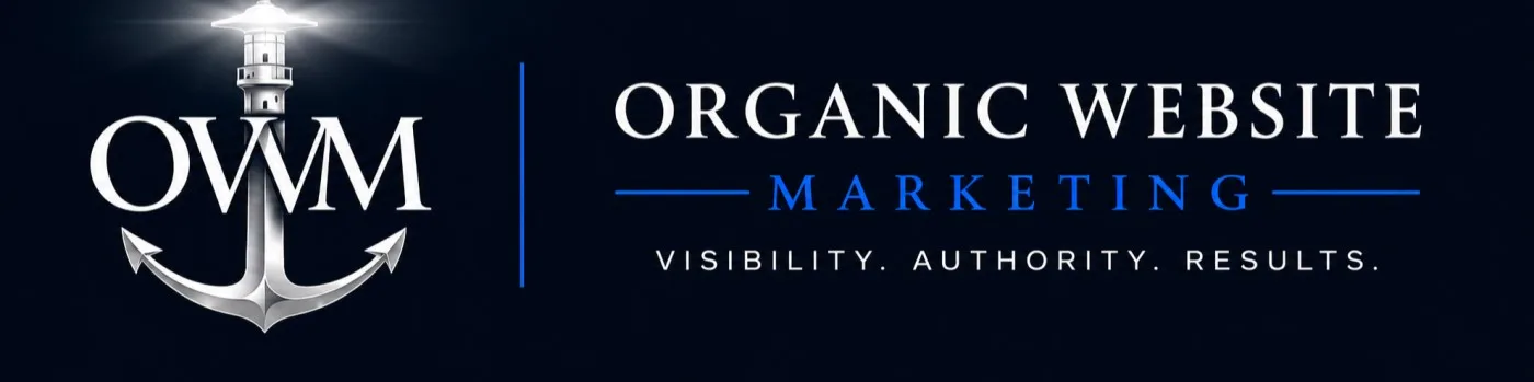 Organic Website Marketing logo mark