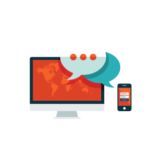 social media marketing clipart